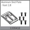 Aluminum Skid Plate - front 1:8