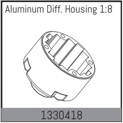 Aluminum Diff. Housing 1:8