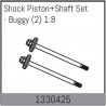 Shock Piston+Shaft Set - Buggy (2) 1:8