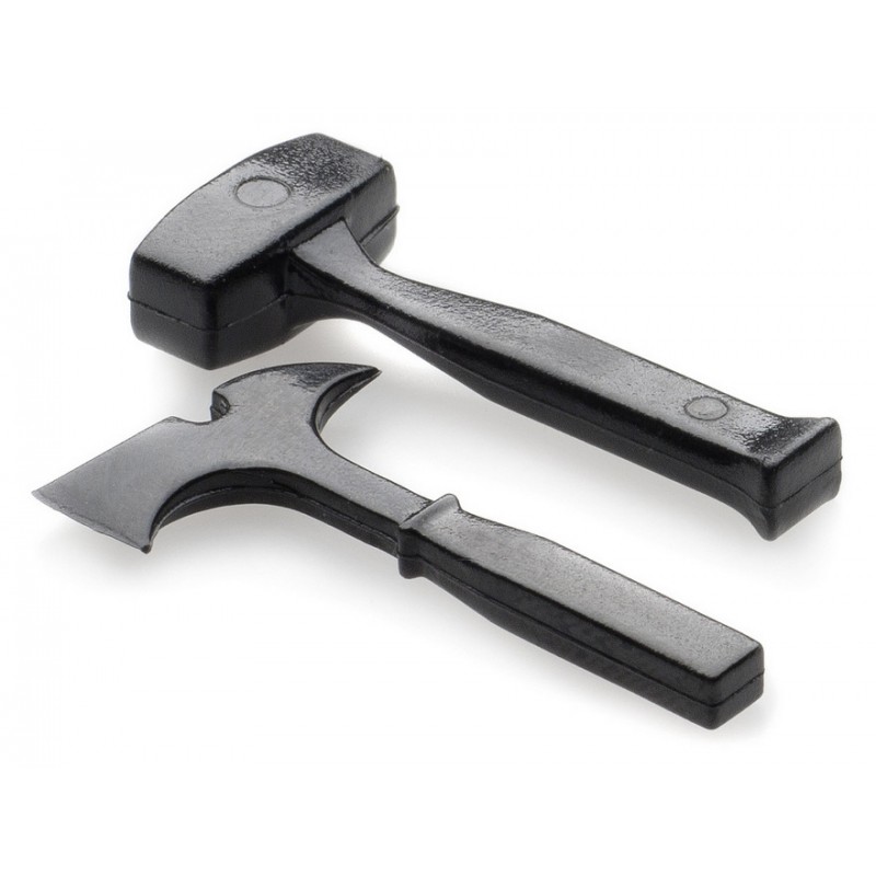 Axe & Hammer - black (not painted)