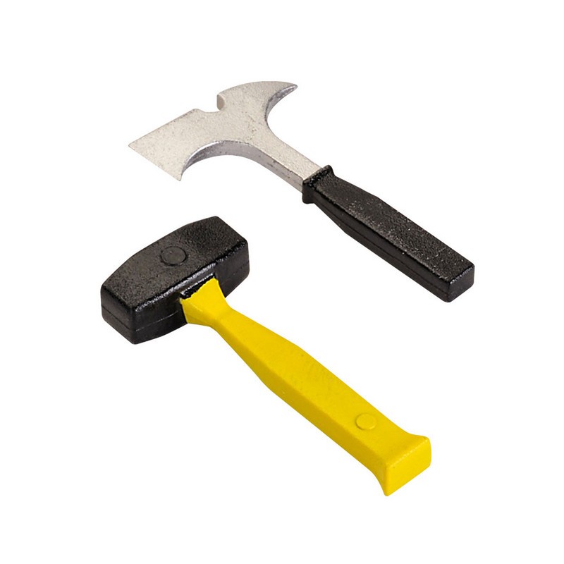 Axe & Hammer - Painted