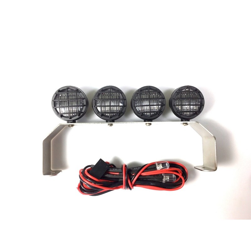 Light Bar round with LEDs