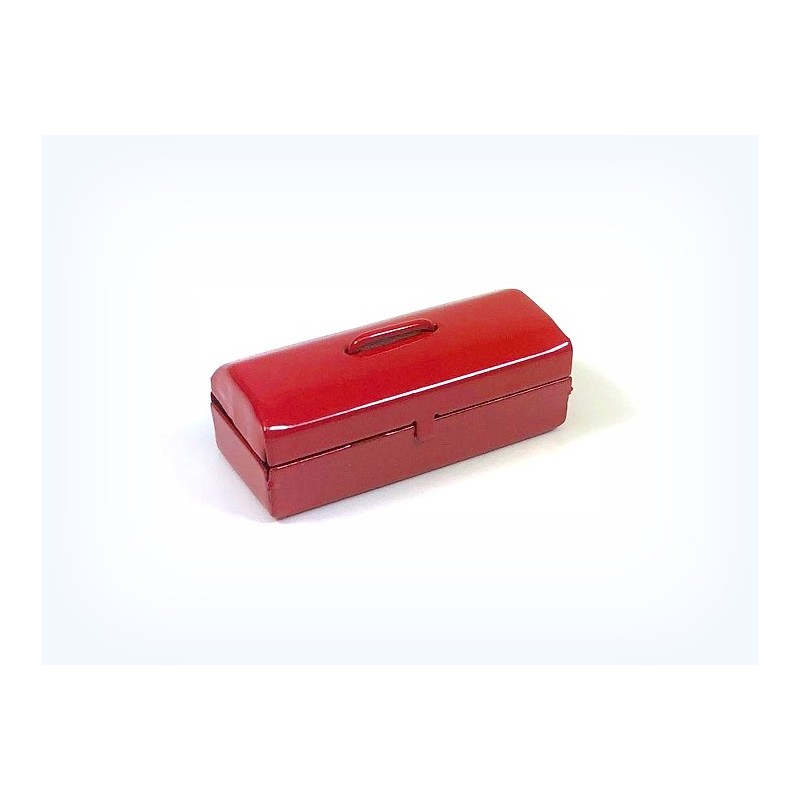 1/10 Tools Metal Box - red