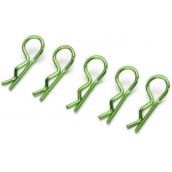 Body Clips large/green (10)