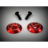 Rear wing Alu. Washer, red (2)