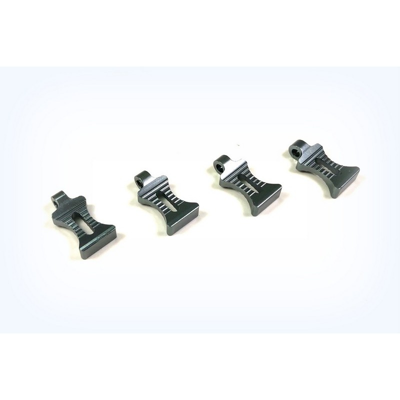 Alu. Body Clip Holder, gun metal (4)
