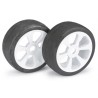 Wheel Set Buggy "6 Spoke / Street" white 1:8 (2 pcs)