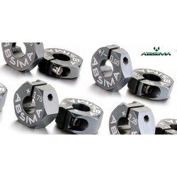 Alu 7075 T6 wheel hubs offset +1.75mm 1:10 (2)