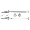 Alu. front CVD drive shaft set