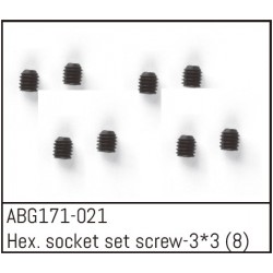Hex. Socket Set Screw M3*3 (8)