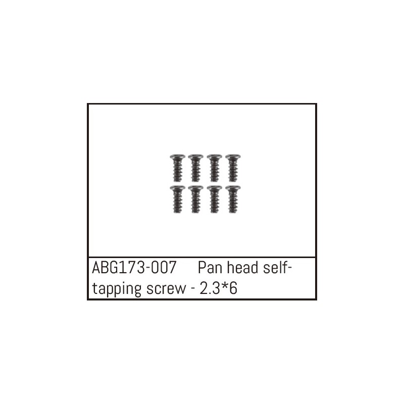 Pan Head Screw M2.3*6 (8)
