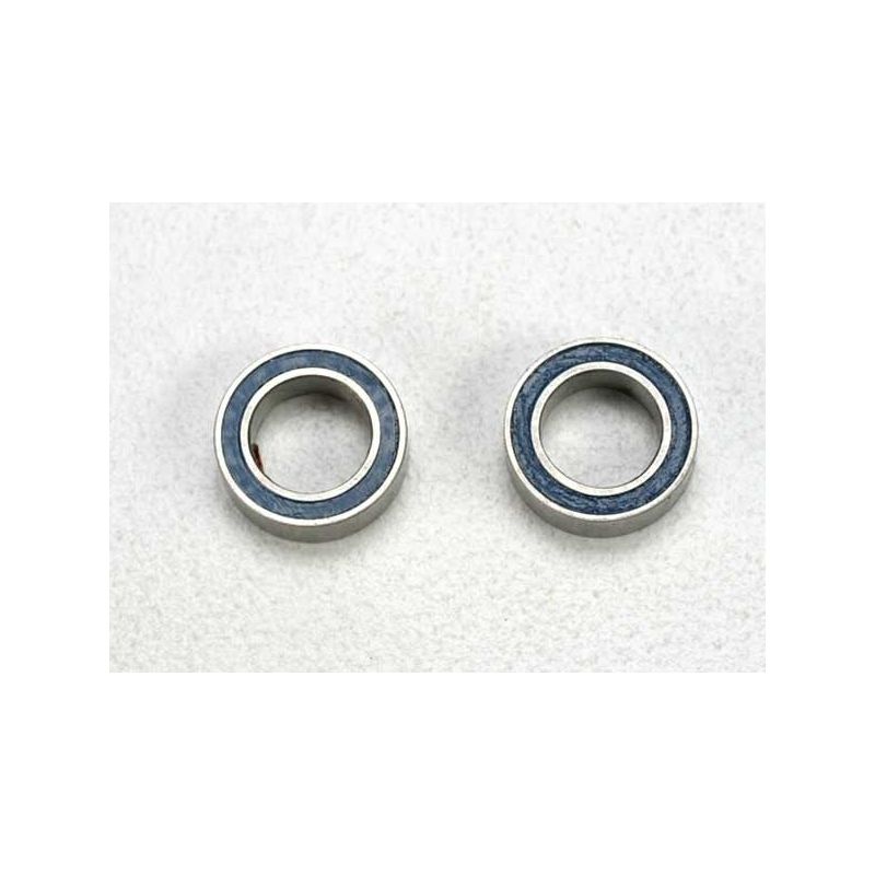Kullager 5x8x2,5mm Gummitätat Blå (2)