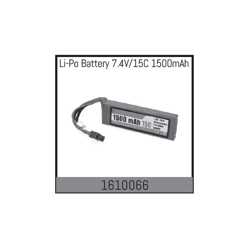 Li-Po Battery 7.4V/15C 1500mAh