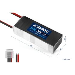 KAVAN Li-Po 8000mAh/22,2V 30/60C, 177,6Wh