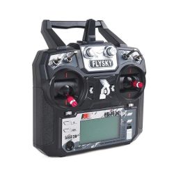 FlySky FS-i6X 2.4GHz 10CH AFHDS 2A RC Telemetry Mode 2 + Receiver FS-iA6B