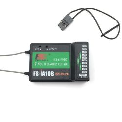 FlySky Receiver FS-iA10B 2.4G 10CH AFHDS 2A PPM, I-Bus, Sbus