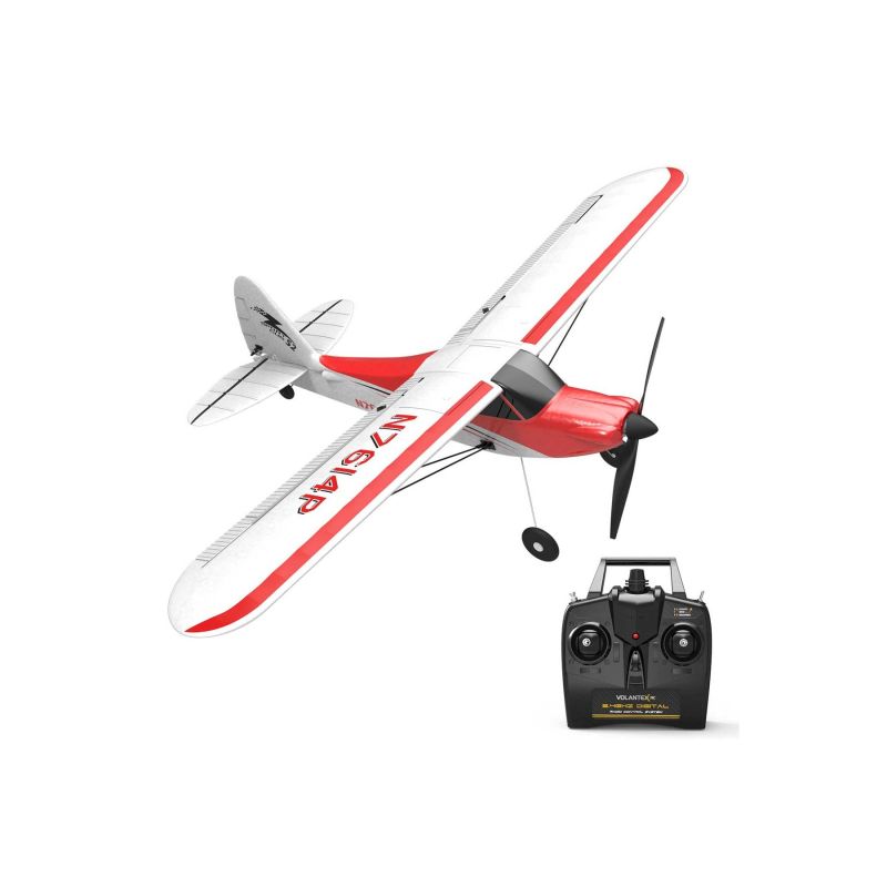 Volantex RC Sport Cub 500 RC Plane 4CH Remote Airplane Aircraft Glider Built In Gyro
