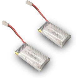 VolantexRC 2-pack 3.7v 400mAh lipo (för 761-modeller)