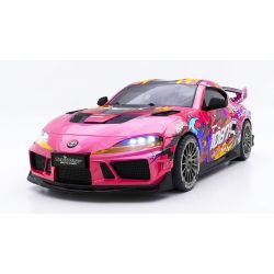Absima 1:43 4WD Drift/Race Car TOYOTA SUPRA RTR - 1087X pink