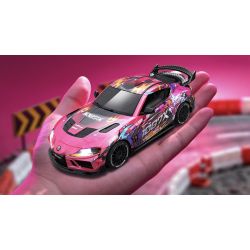 Absima 1:43 4WD Drift/Race Car TOYOTA SUPRA RTR - 1087X pink