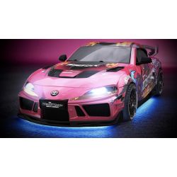 Absima 1:43 4WD Drift/Race Car TOYOTA SUPRA RTR - 1087X pink