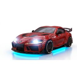 Absima 1:43 4WD Drift/Race Car TOYOTA SUPRA RTR - red