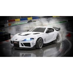 Absima 1:43 4WD Drift/Race Car TOYOTA SUPRA RTR - white
