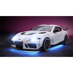 Absima 1:43 4WD Drift/Race Car TOYOTA SUPRA RTR - white