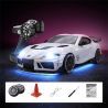 Absima 1:43 4WD Drift/Race Car TOYOTA SUPRA RTR - white