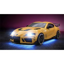 Absima 1:43 4WD Drift/Race Car TOYOTA SUPRA RTR - yellow