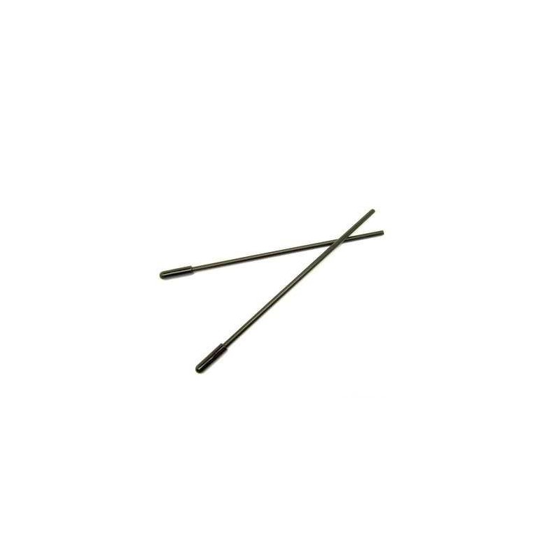 Xtreme Miniantennrör 2-pack 135x4mm svart