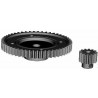 HBX 1:10 Xmissile Spur gear + Motor gear Stål