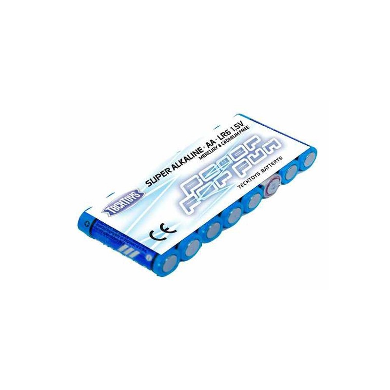 TechToys Alkaline Batteri 1,5V AA/LR6 8-pack