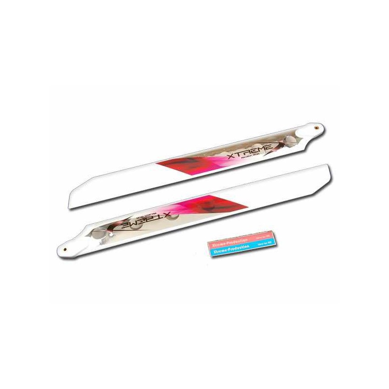 Xtreme Belt CP V2 - Huvudrotorblad plastfiber 315mm (ej 3D)