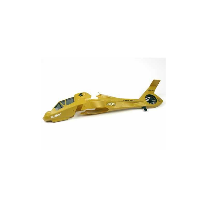 E-sky co-Comanche kropp Brun