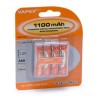Ack 1,2V 1100mAh AAA 4-pack