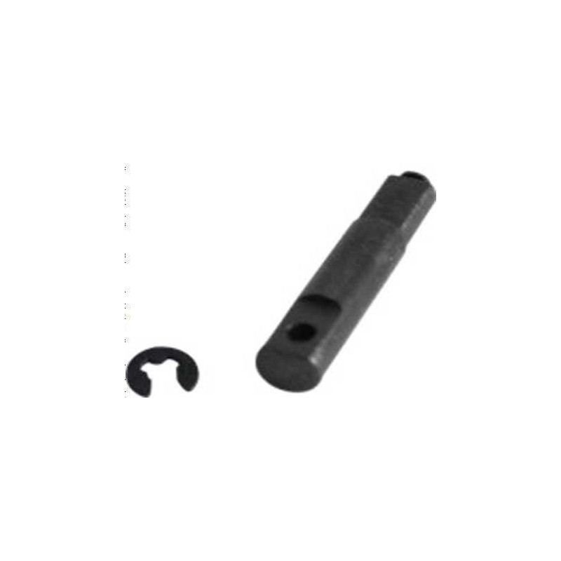 HBX 1:10 Xmissile Front diff pinion gear shaft + E-clip 2mm