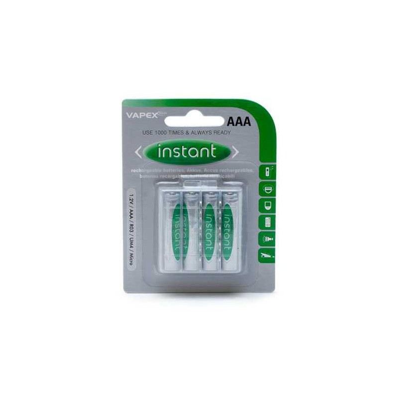Ack INSTANT 1,2V 850mAh NiMH AAA 4-pack