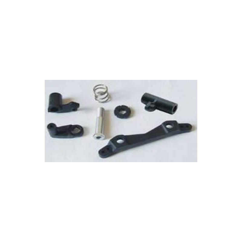 HBX MadTruck 1:16 - Steering Bushing A/B assembly + Ackerman pla
