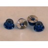 M4 Locking nut, Blue