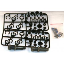 Rear Shock Set, Hard-coated