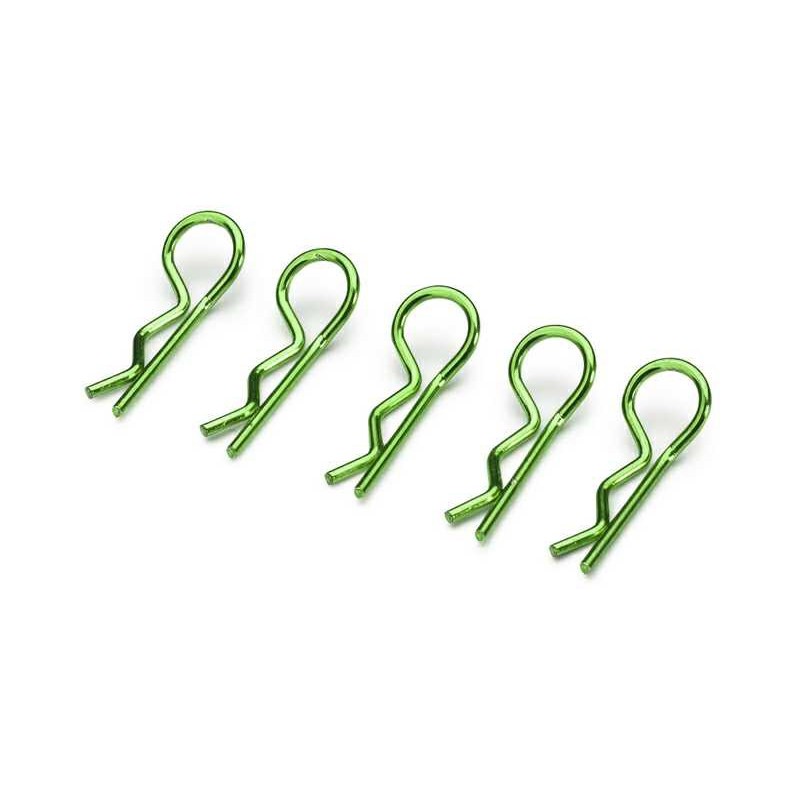 Body Clips medium/green (10 pcs)
