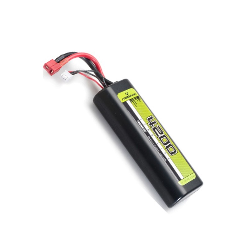 Absima Stick Pack LiPo 7.4V-25C 4200 Hardcase (T-Plug) Absima Stick Pack LiPo 7.4V-25C 4200 Hardcase (T-Plug)