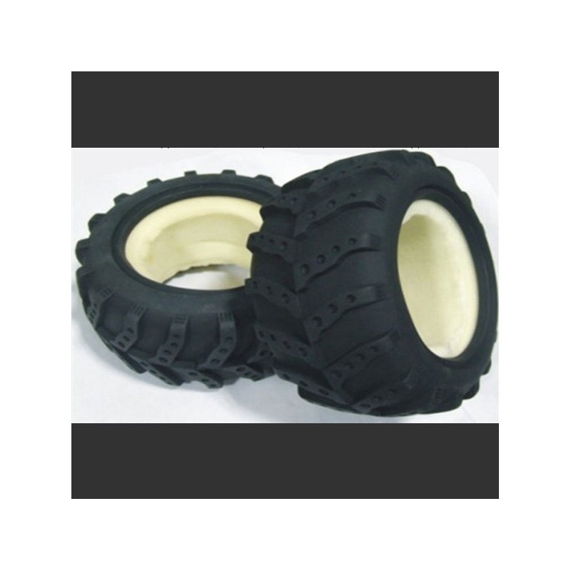 HBX 1:10 X-missile Off Road V-tread Tire 2-pack däck