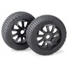 Wheel Set Buggy "Razor" 10 Spoke / Dirt black (2 pcs)