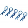 Body Clips medium/blue (10 pcs)