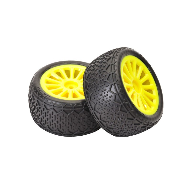 Wheel Set Buggy "Code" rear 1:10 4WD (2 pcs)