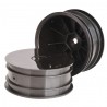 Buggy Rims 14mm front black (2) 4WD