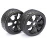 Wheel Set LP Buggy "Street" black 1:8 (2)