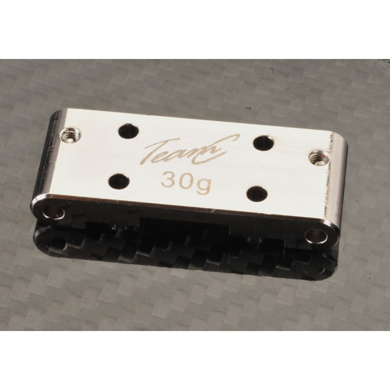 Brass Suspension Arm Mount front 2WD 30g